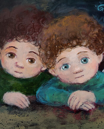 ბარათი "ანგელოზები"